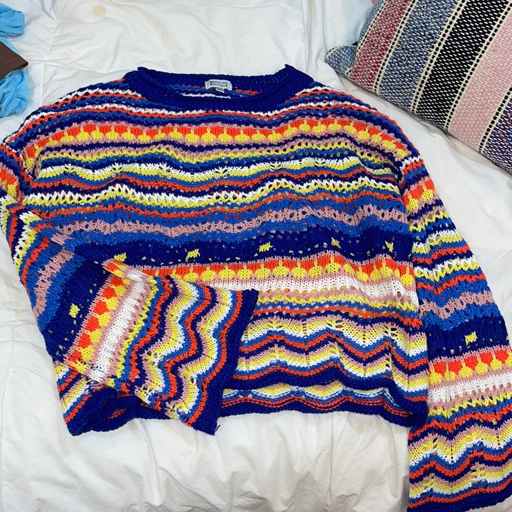 Multi color sweater